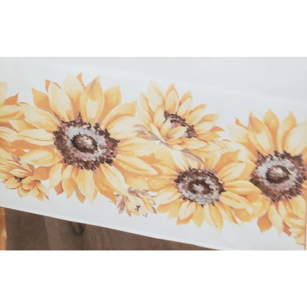Printed Linen Tablecloth 60